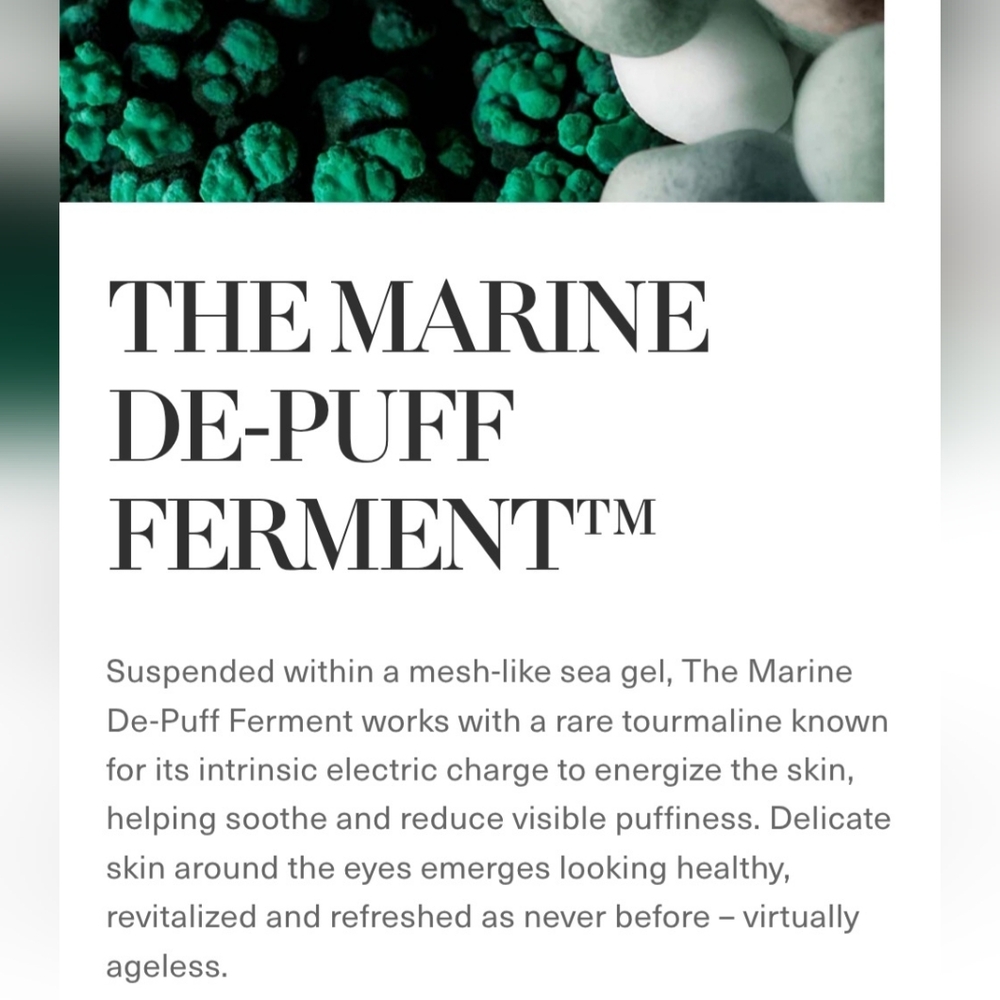 🌺La Mer The Eye Balm Intense Eye Cream for Anti-Aging and Hydration - Picture 3 of 9